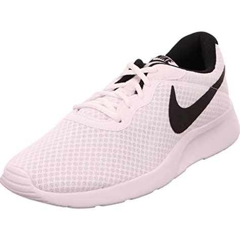 nike tanjun weiß mann|NIKE Men's Tanjun Sneakers, Breathable Textile .